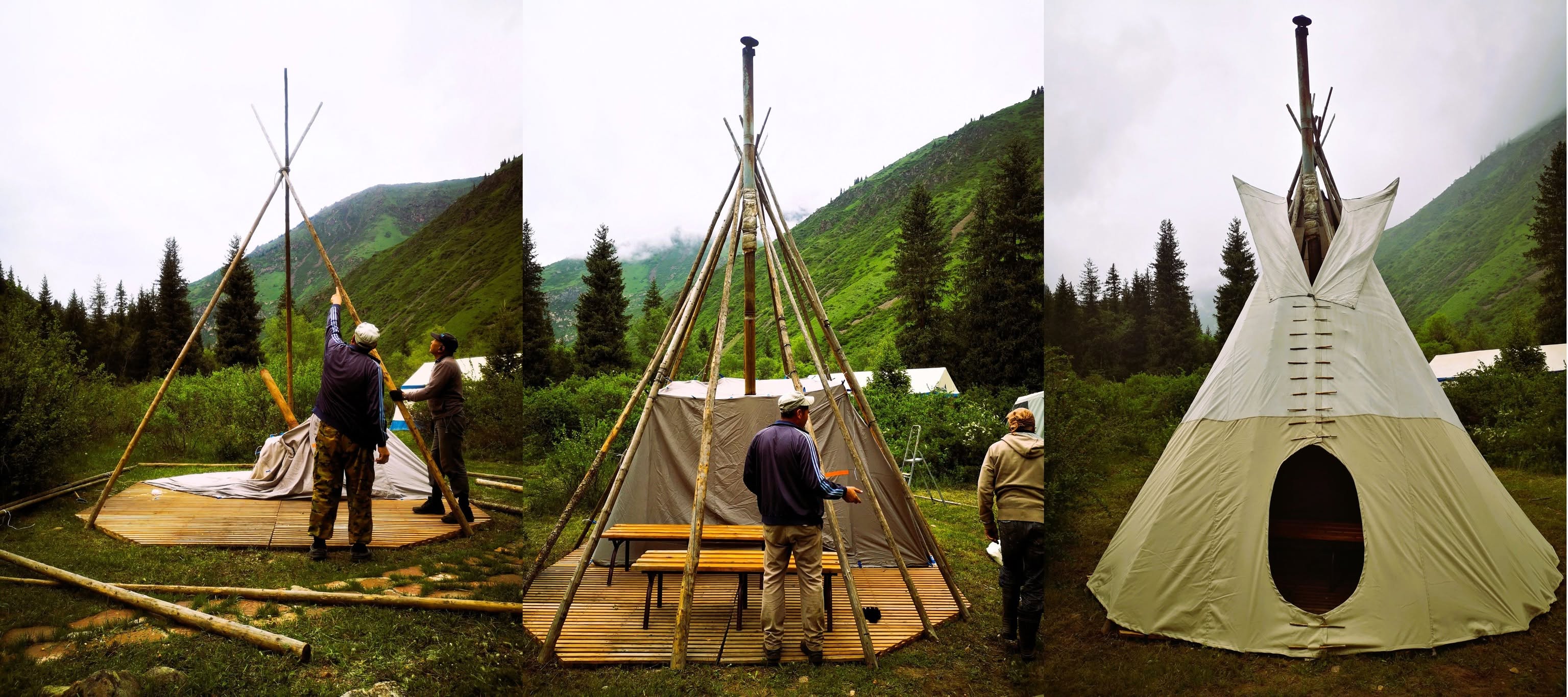 We take care of the delivery, installation, operation and dismantling of our camp infrastructure