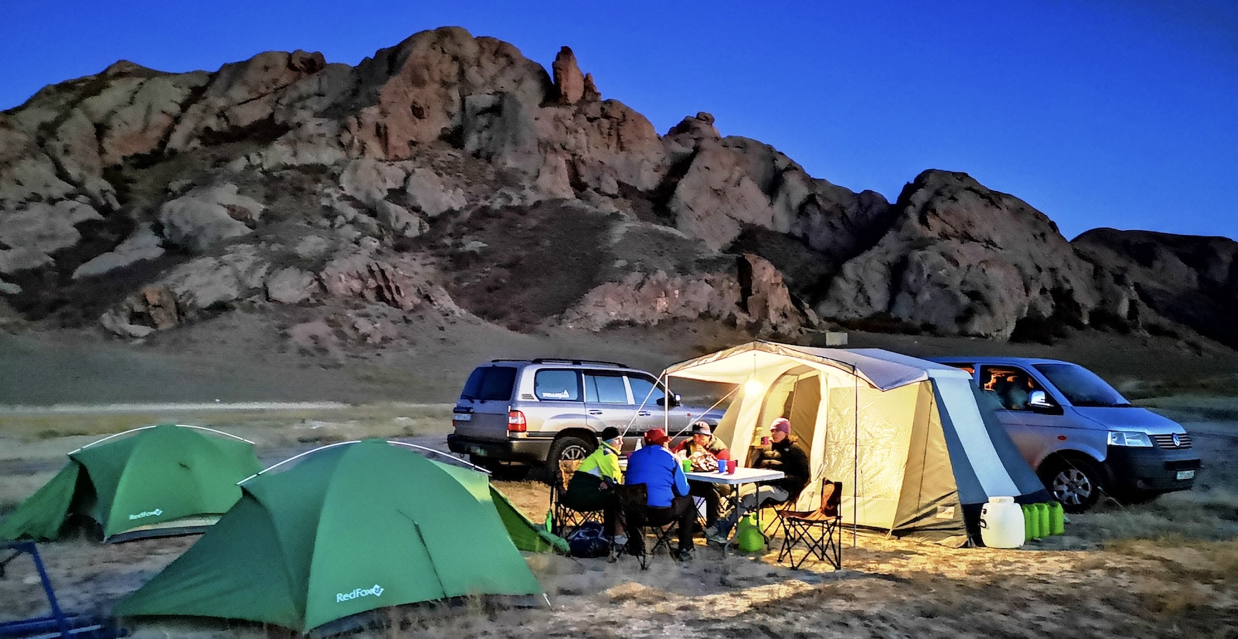 Outdoor camp infrastructure 