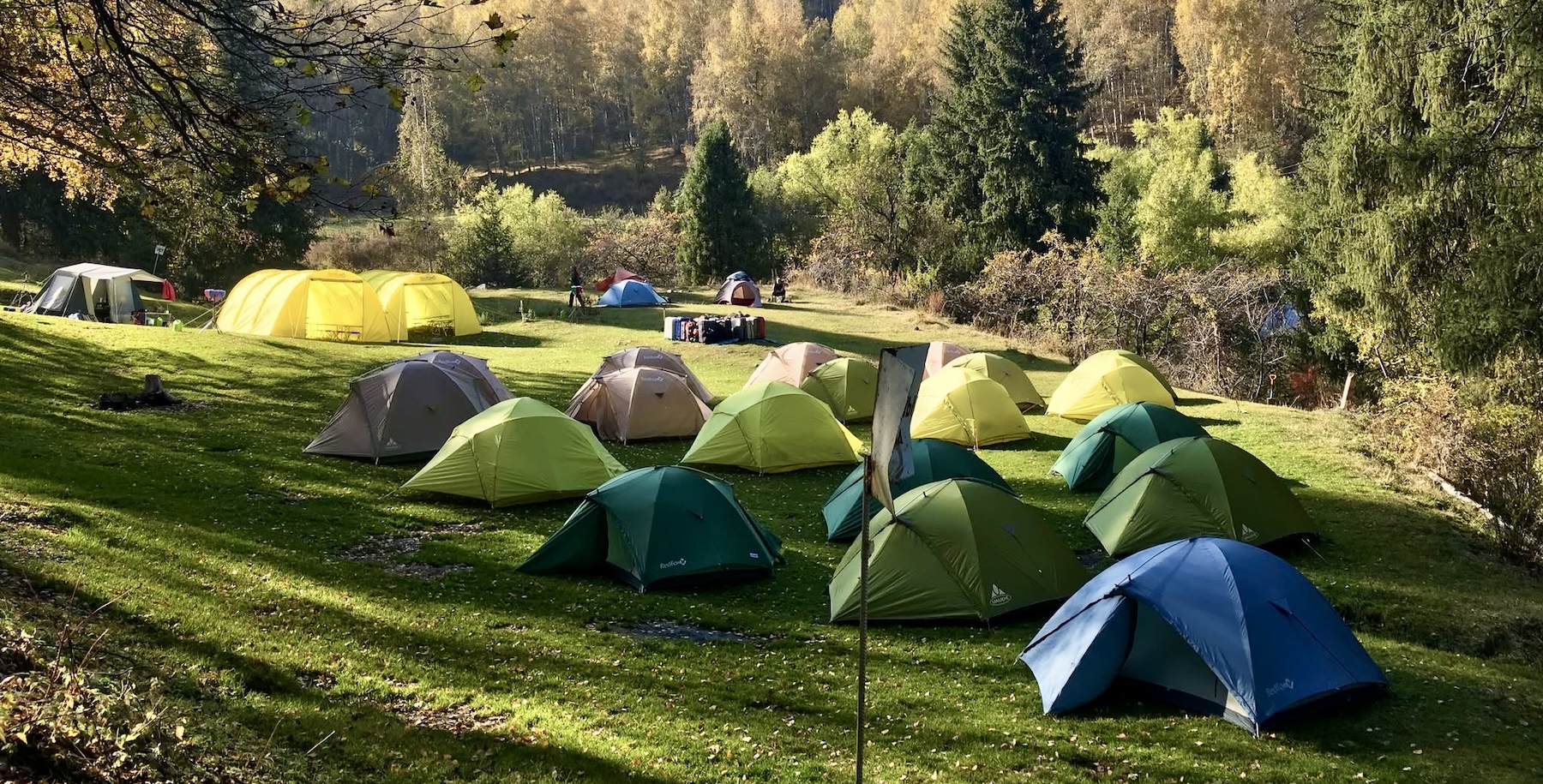 Mobile camps by Trekking Club 