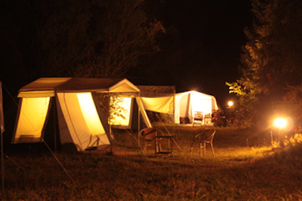 camping in Kazakhstan