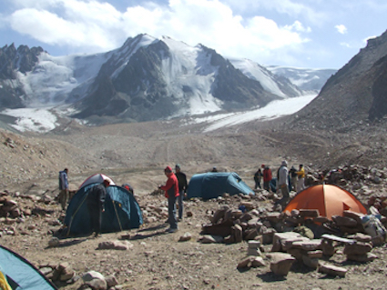 hiking in Kazakhstan