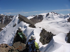 climbing in Tian Shan