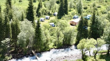 camp top view