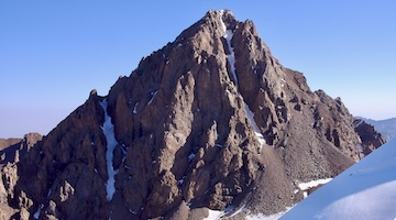 Komsomol peak, 4376m