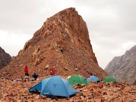 climbing in Tian Shan