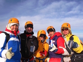 climbing in Tian Shan