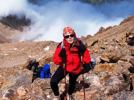 climbing in Tian Shan