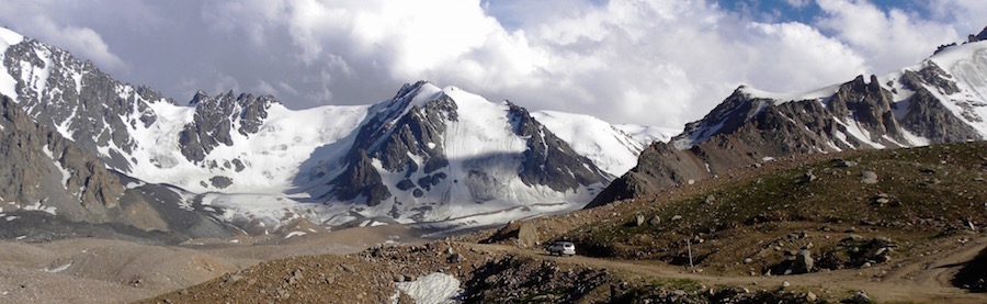 climbing in Tian Shan