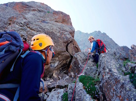 climbing in Tian Shan