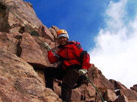 climbing in Tien Shan