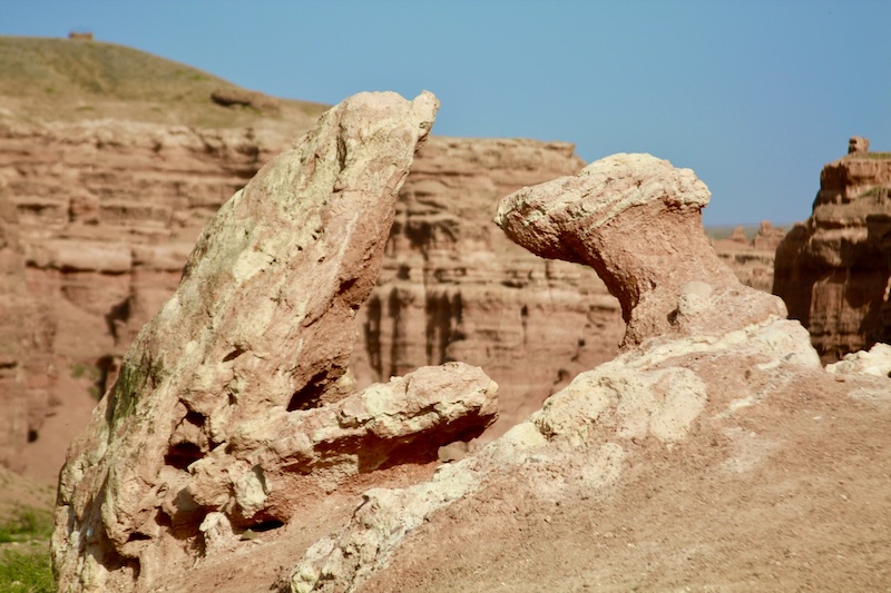 Amazing formations of Charyn