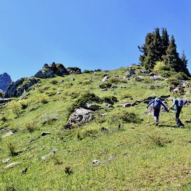 Bukreyev peak trekking