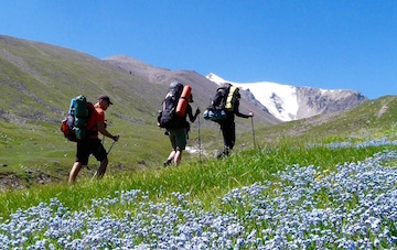 5-day trekking by Turgen gorge