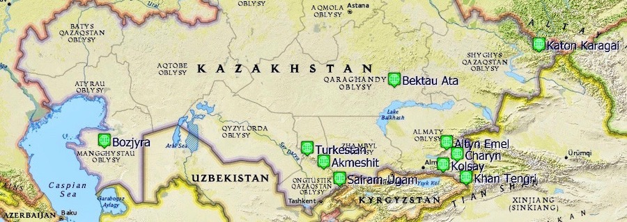12 best places in Kazakhstan
