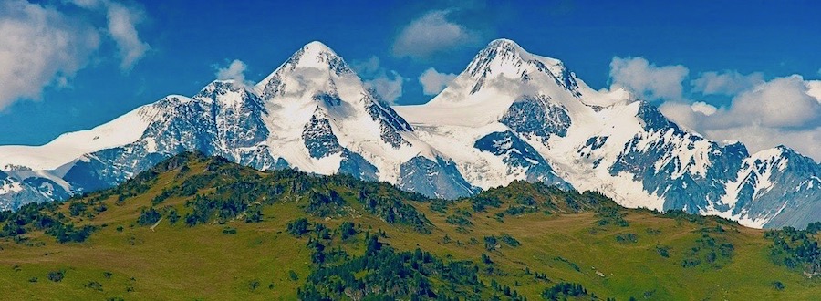 Southern Altai with Belukha peak
