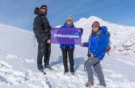 Winter climb of Elbrus by Trekking Club team