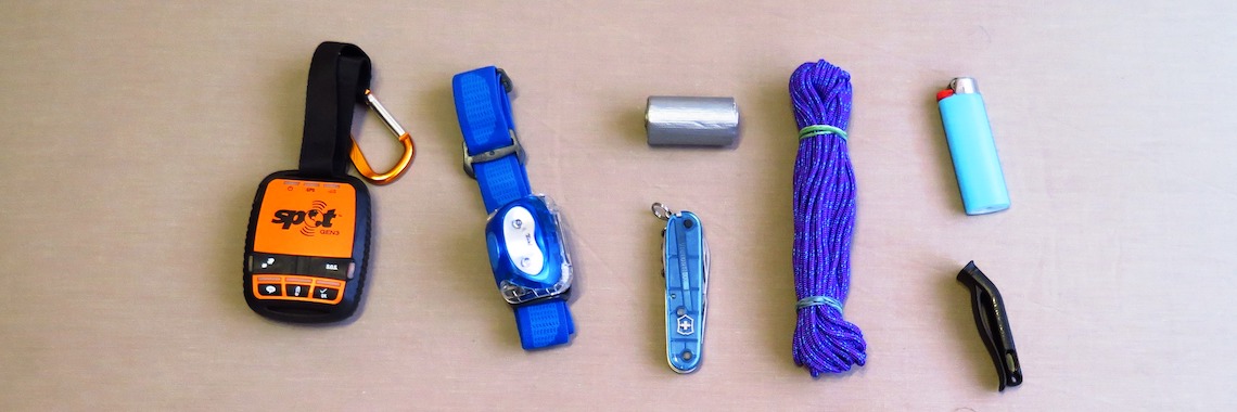 hiking emergency kit