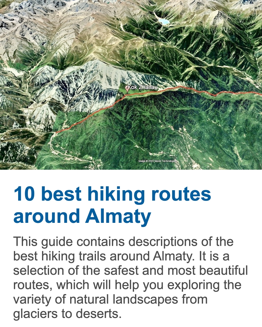 10 best hikes near Almaty