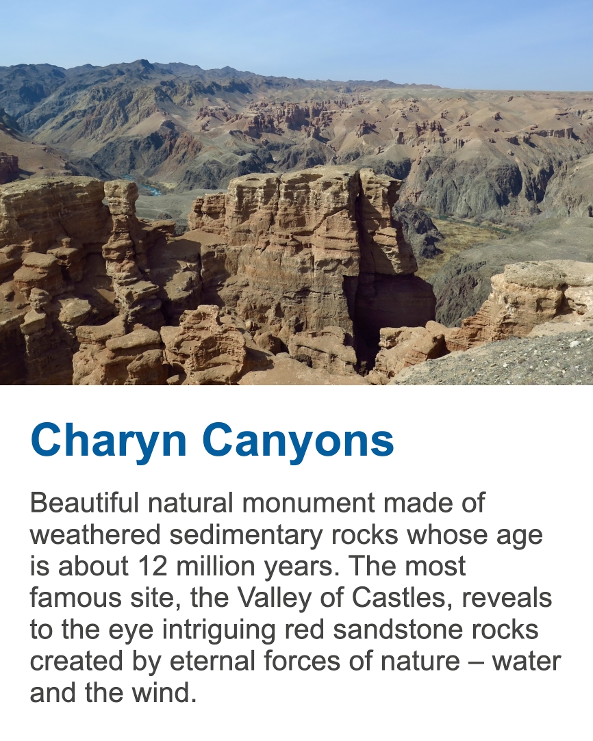 Charyn River canyons