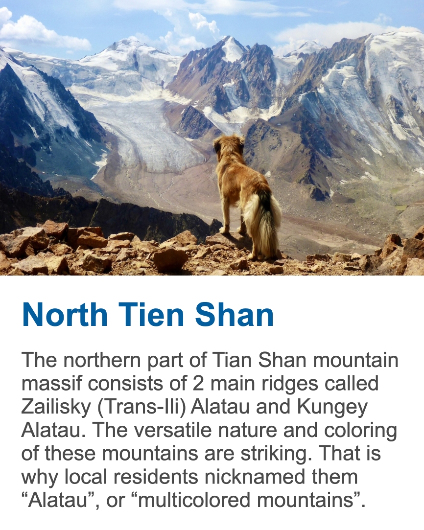 North Tien Shan mountains