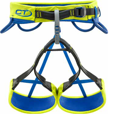 Harness for sports rock climbing