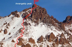 How to climb a peak in North Tien Shan
