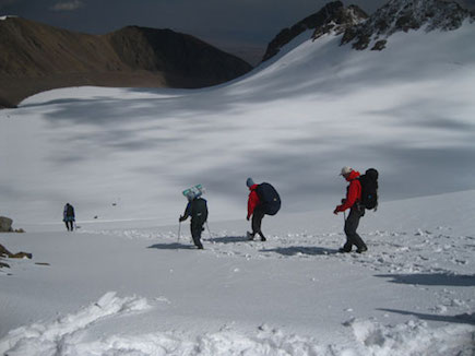 hiking in Kazakhstan