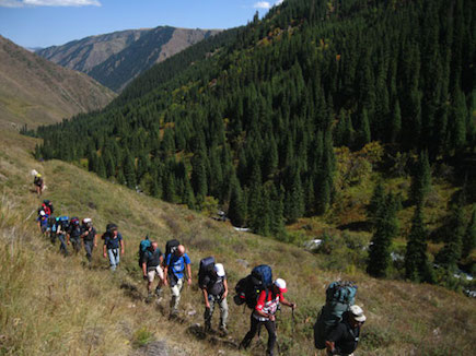 trekking in Kazakhstan