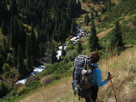 trekking in Kazakhstan