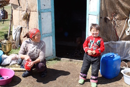 Kazak nomads