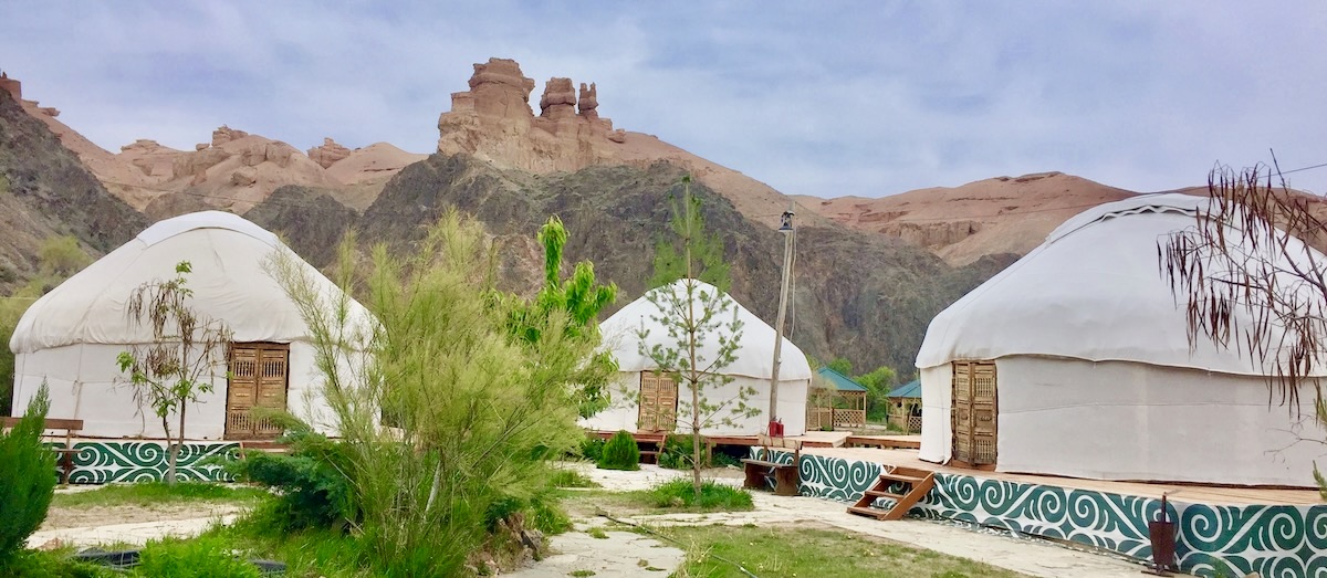 view from Charyn Canyon