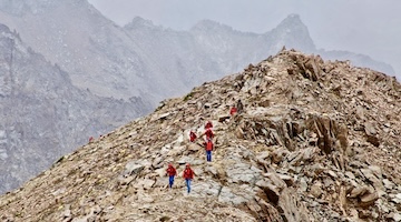 Shymbulak trekking peak