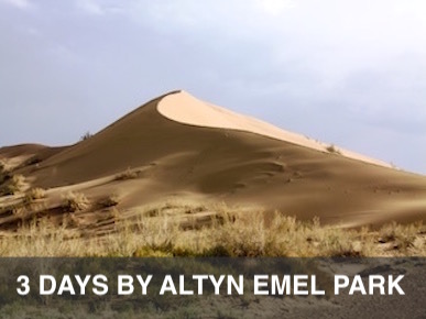 3-day trip by Altyn Emel Park