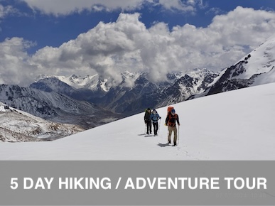 5-day hiking & adventure tour around Almaty