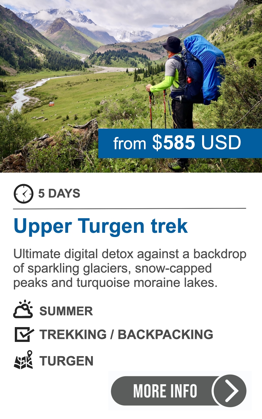 5-day trekking by Turgen