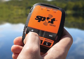 tracking with GPS Spot